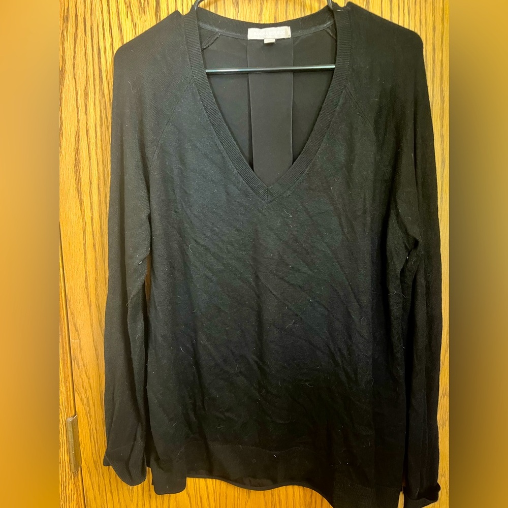 Banana Republic black v-neck sweater